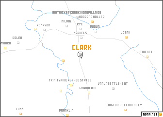 map of Clark