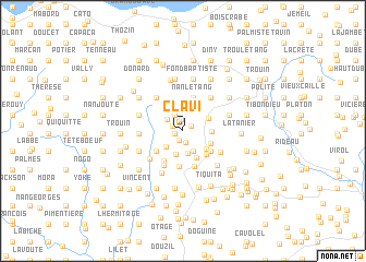map of Clavi