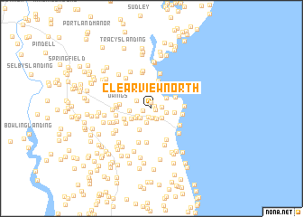 map of Clearview North