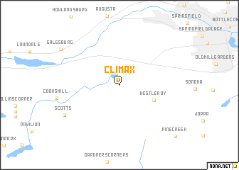 map of Climax