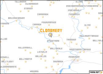 map of Clonamery