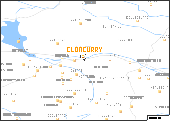 map of Cloncurry