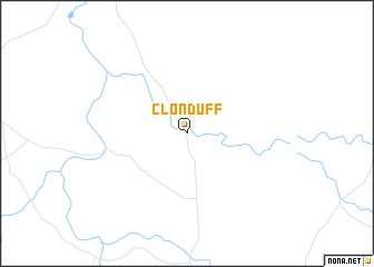 map of Clonduff