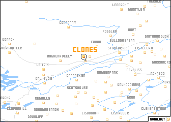 map of Clones