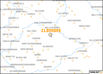 map of Clonmore