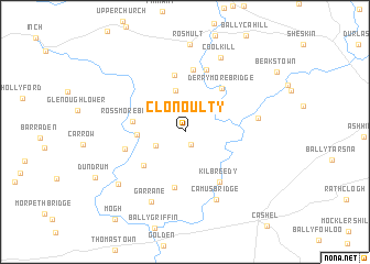 map of Clonoulty