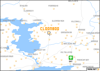 map of Cloonboo