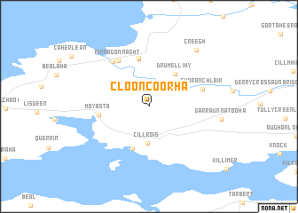 map of Clooncoorha