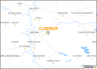 map of Clooneen