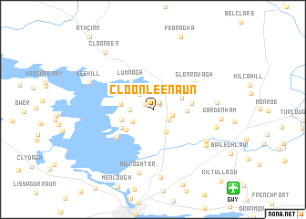 map of Cloonleenaun