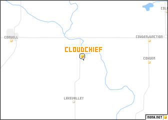 map of Cloud Chief