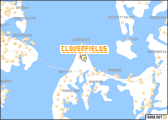 map of Cloverfields