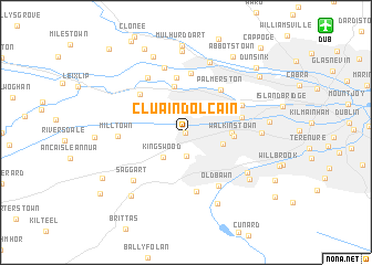 map of Cluain Dolcáin