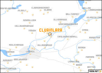 map of Cluain Lára