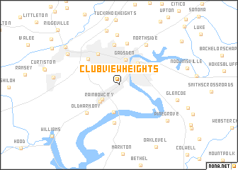 map of Clubview Heights