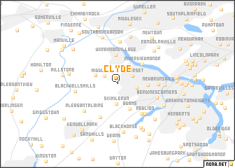 map of Clyde