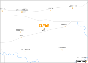 map of Clyde