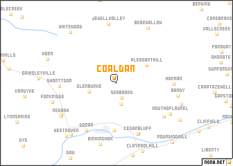 map of Coaldan
