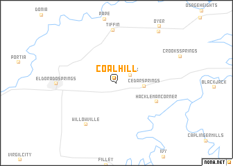 map of Coal Hill