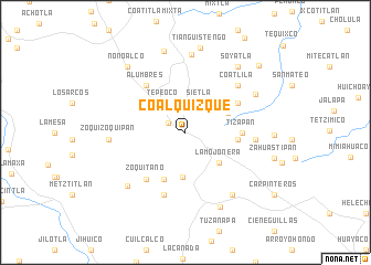 map of Coalquizque