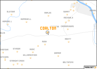 map of Coalton