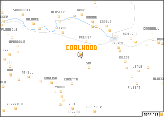 map of Coalwood