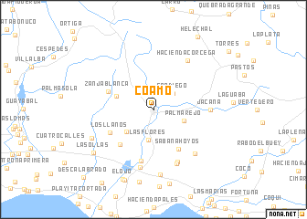 map of Coamo