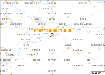 map of Coasta Mihalţului