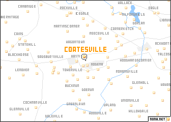 map of Coatesville