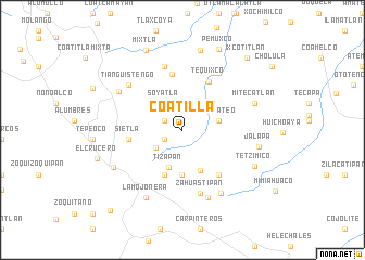 map of Coatilla