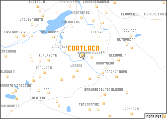map of Coatlaco