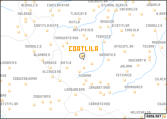 map of Coatlila