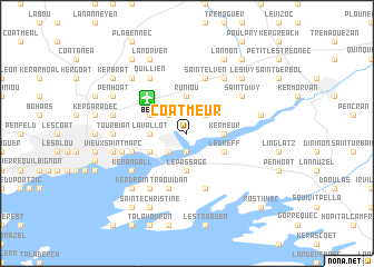 map of Coatmeur