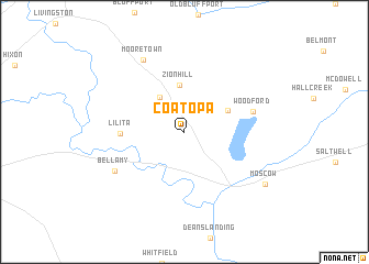 map of Coatopa