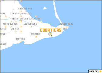 map of Cobaticas