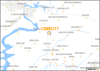 map of Cobb City