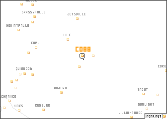 map of Cobb