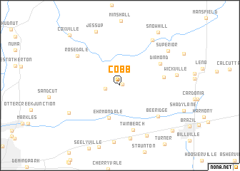 map of Cobb