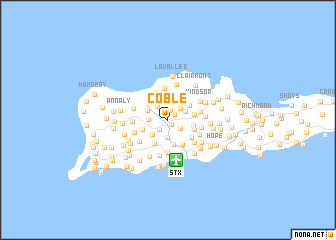 map of Coble