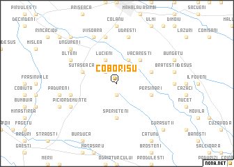 map of Coborîşu