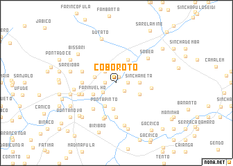 map of Coboroto