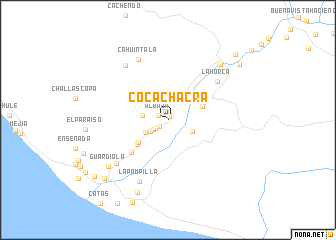 map of Cocachacra