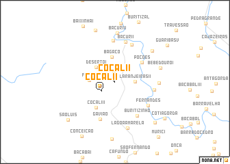 map of Cocal II