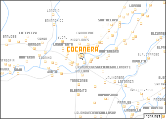 map of Cocañera