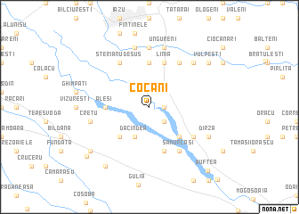 map of Cocani