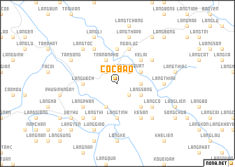 map of Côc Bào