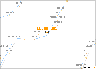 map of Cochahuasi