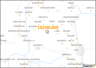 map of Cochaloma