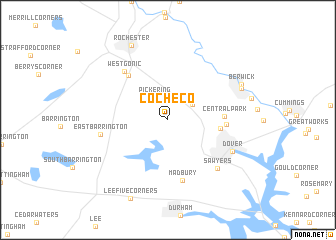 map of Cocheco