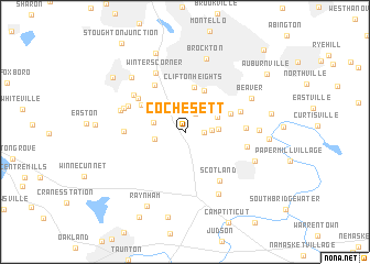 map of Cochesett